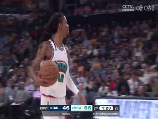 NBA附加赛 独行侠VS灰熊 20250419
