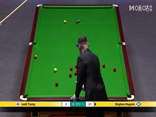 斯诺克英锦赛正赛32进16轮次 贾德·特鲁姆普6-4斯蒂芬·马奎尔（朱峰立） 20251129