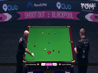 斯诺克单局限时赛128进64 丹尼尔·沃默斯利1-85亚历山大·乌尔森巴赫 20251212