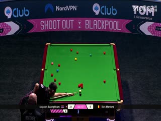 斯诺克单局限时赛16强至决赛 诺鹏·桑卡姆44-14本·默滕斯 20251214