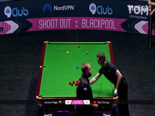 斯诺克单局限时赛16强至决赛 杰克逊·佩奇68-0范争一 20251214