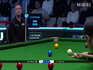 斯诺克苏格兰公开赛第一轮 凯伦·威尔逊4-1高阳 20251217